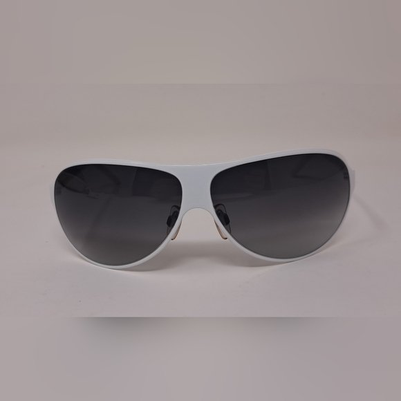 Dolce & Gabbana Vintage Sunglasses Y2K  Gray Gradient Wrap D&G6025  66-10-115 - Picture 5 of 14